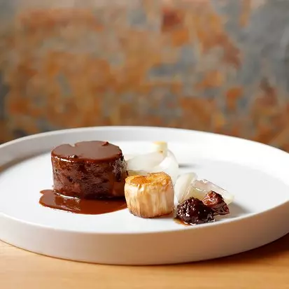 Royal lamb with morel